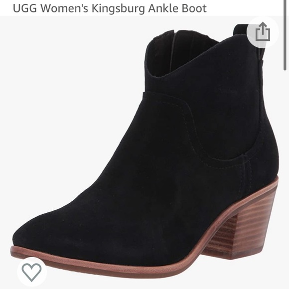 UGG womens Kingsburg Ankle boot black 6.5 - Picture 14 of 14